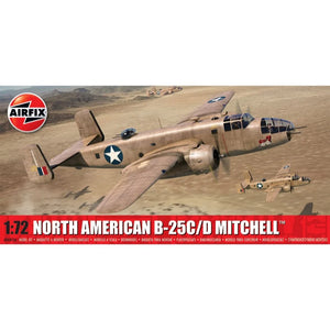 Airfix AIR06015A NORTH AMERICAN B-25 C D MITCHEL (1/72) New - Tistaminis