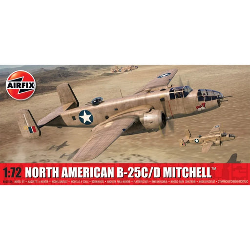 Airfix AIR06015A NORTH AMERICAN B-25 C D MITCHEL (1/72) New - Tistaminis