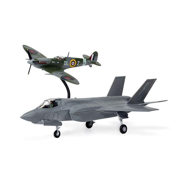 Airfix AIR50190 Supermarine Spitfire & F35B Lightning Set New - Tistaminis