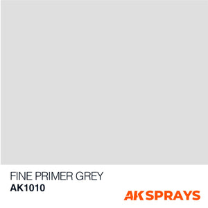 AK Interactive Fine Primer Grey Spray 200ML - New - Tistaminis
