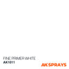 AK Interactive Fine Primer White Spray 200ML - New - Tistaminis