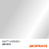 AK Interactive Matt Varnish Spray 400ML - New - Tistaminis