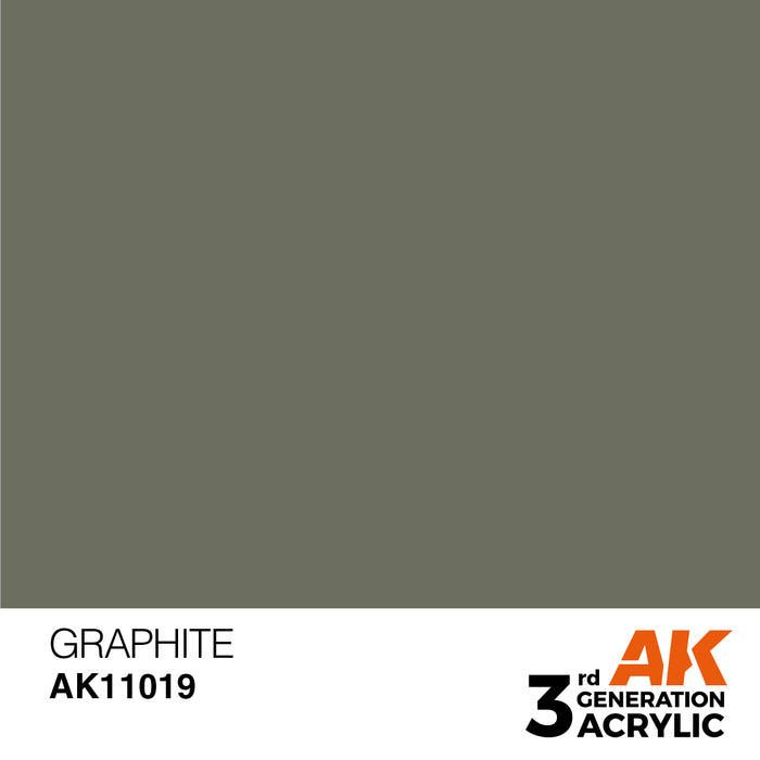 AK 3rd GEN Acrylic Graphite 17ml