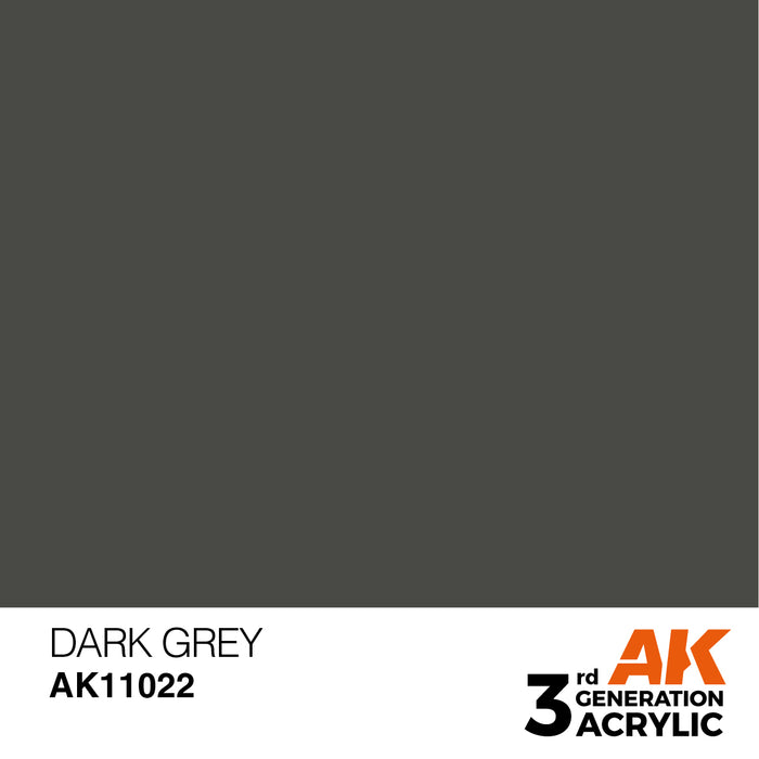 AK 3rd GEN Acrylic Dark Grey 17ml