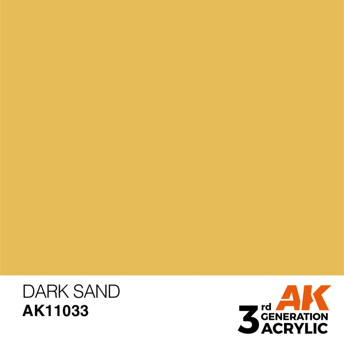 AK 3rd GEN Acrylic Dark Sand 17ml