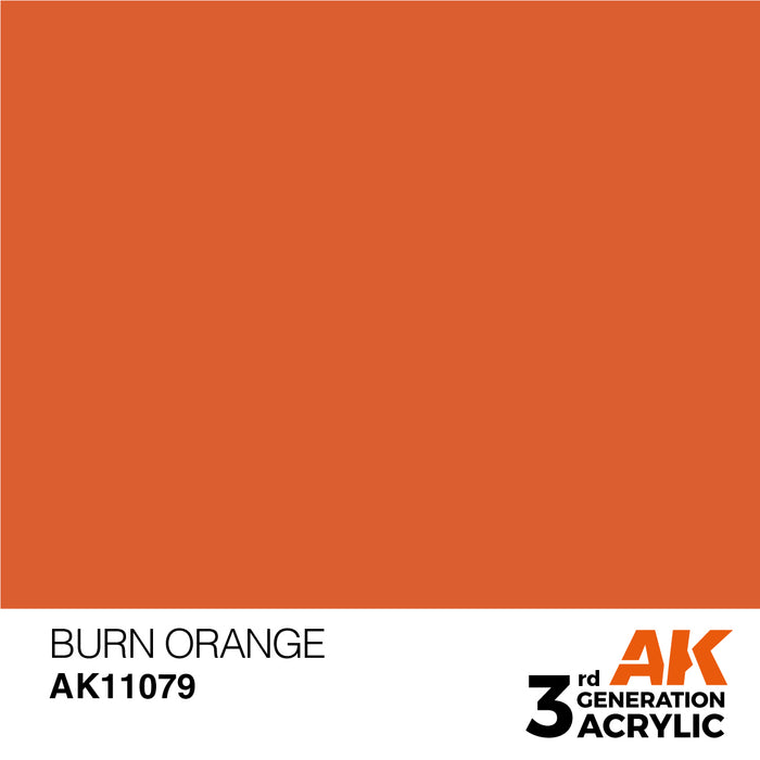 AK 3rd GEN Acrylic Burn Orange 17ml