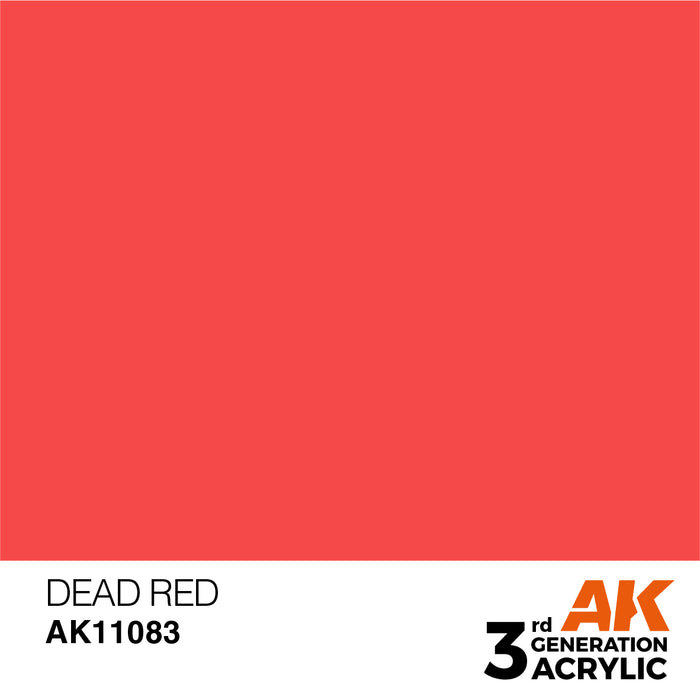 AK 3rd GEN Acrylic Dead Red 17ml