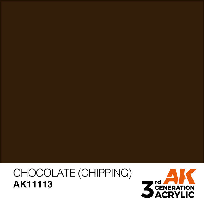 AK 3rd GEN Acrylic Chocolate (Chipping) 17ml