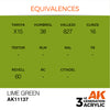 AK 3rd GEN Acrylic Lime Green 17ml