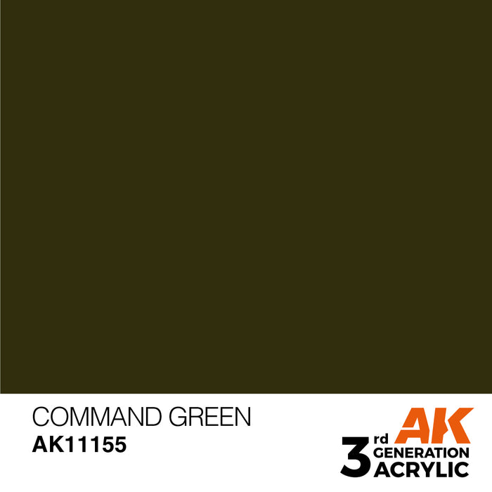 AK 3rd GEN Acrylic Command Green 17ml