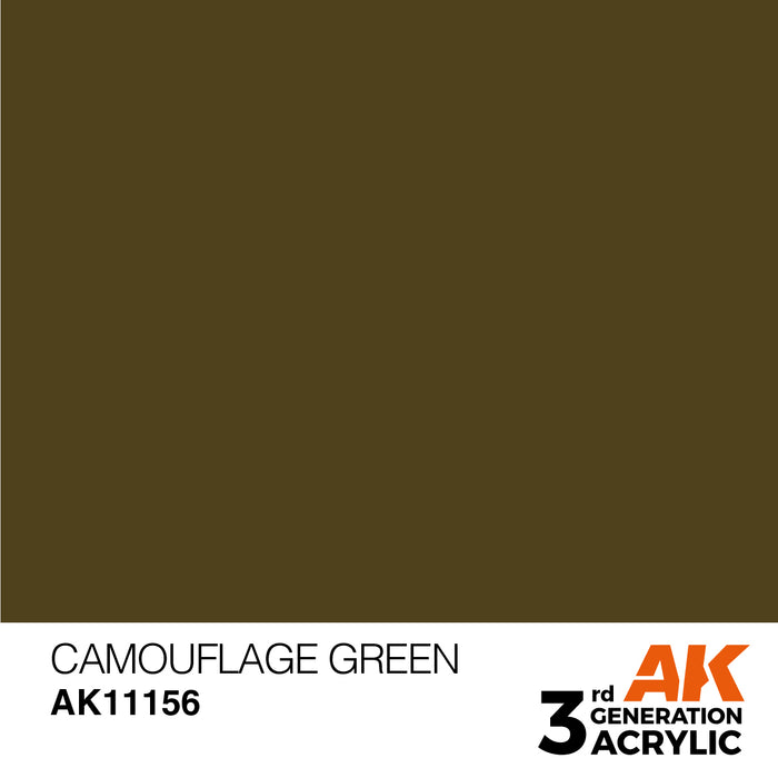 AK 3rd GEN Acrylic Camouflage Green 17ml