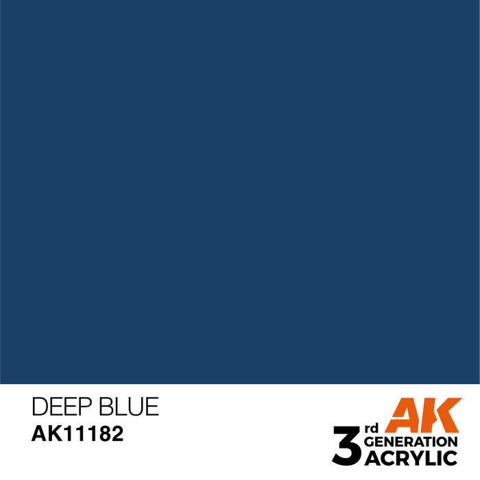 AK 3rd GEN Acrylic Deep Blue 17ml