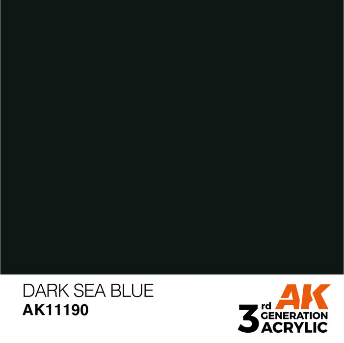 AK 3rd GEN Acrylic Dark Sea Blue 17ml