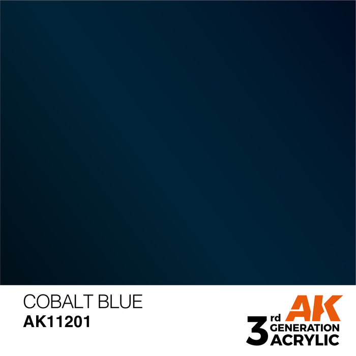 AK 3rd GEN Acrylic Cobalt Blue 17ml