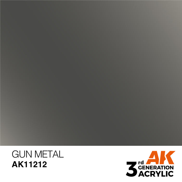 AK 3rd GEN Acrylic Gun Metal 17ml