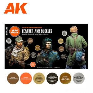 AK Interactive 3G Leather And Buckles New - Tistaminis