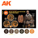 AK Interactive 3G Oak Leaf Autumn-Winter New - Tistaminis