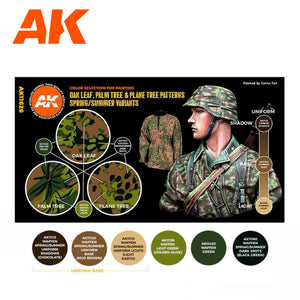 AK Interactive 3G Waffen Spring-Summer Camouflage New - Tistaminis