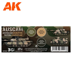 AK Interactive 3G AUSCAM Colors Set New - Tistaminis