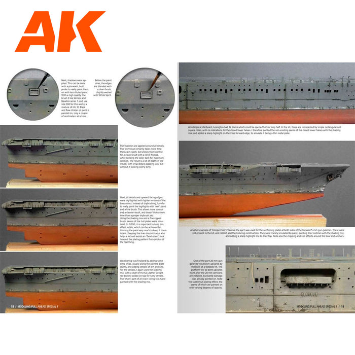 AK Interactive MODELLING FULL AHEAD SPECIAL - English New - Tistaminis