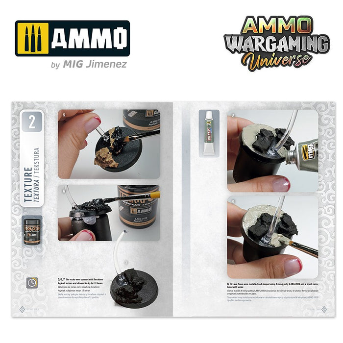 Ammo Mig AMMO WARGAMING UNIVERSE Book 04 – Volcanic Soils New - Tistaminis