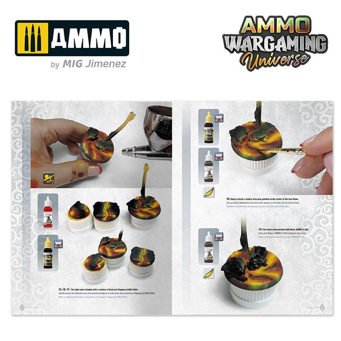 Ammo Mig AMMO WARGAMING UNIVERSE Book 04 – Volcanic Soils New - Tistaminis