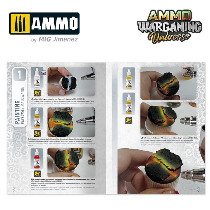 Ammo Mig AMMO WARGAMING UNIVERSE Book 04 – Volcanic Soils New - Tistaminis