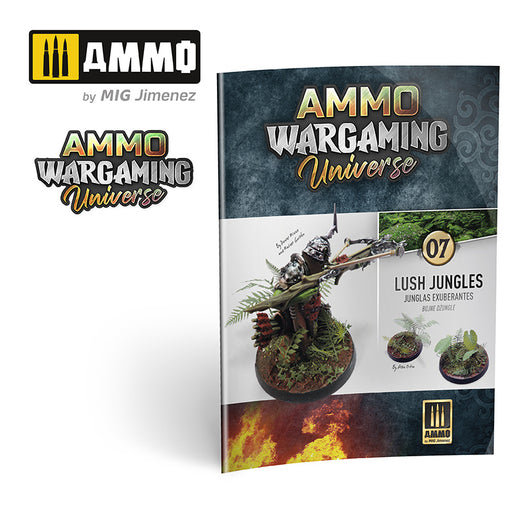 Ammo Mig AMMO WARGAMING UNIVERSE Book 07 – Lush Jungles New - Tistaminis