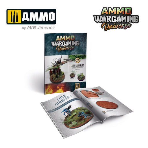 Ammo Mig AMMO WARGAMING UNIVERSE Book 07 – Lush Jungles New - Tistaminis