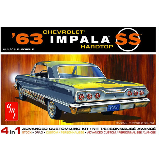 1963 CHEVY IMPALA SS (1/25) AMT1149 New - Tistaminis