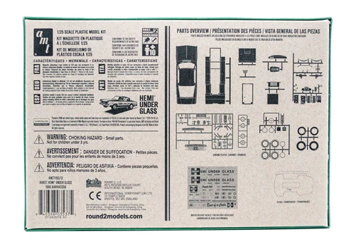 1966 PLYMOUTH BARRACUDA "HEMI UNDER GLASS" (1/25) AMT1153 New