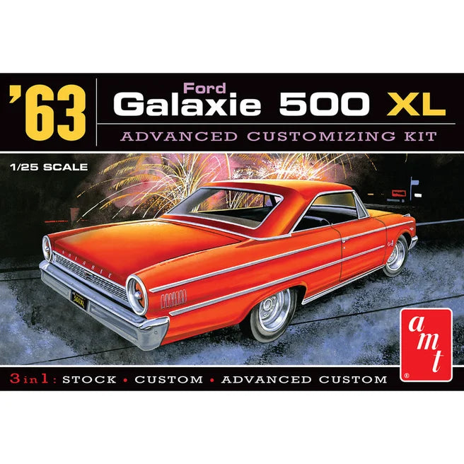 1963 FORD GALAXIE (1/25) AMT1186 New - Tistaminis