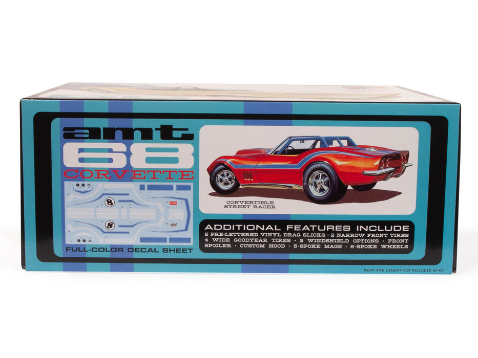 1968 CHEVY CORVETTE CUSTOM (1/24) AMT1236 New