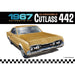 AMT 1967 OLDSMOBILE CUTLASS 442 - Tistaminis