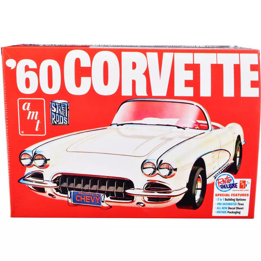 1960 CHEVROLET CORVETTE (1/25) AMT1374 New - Tistaminis