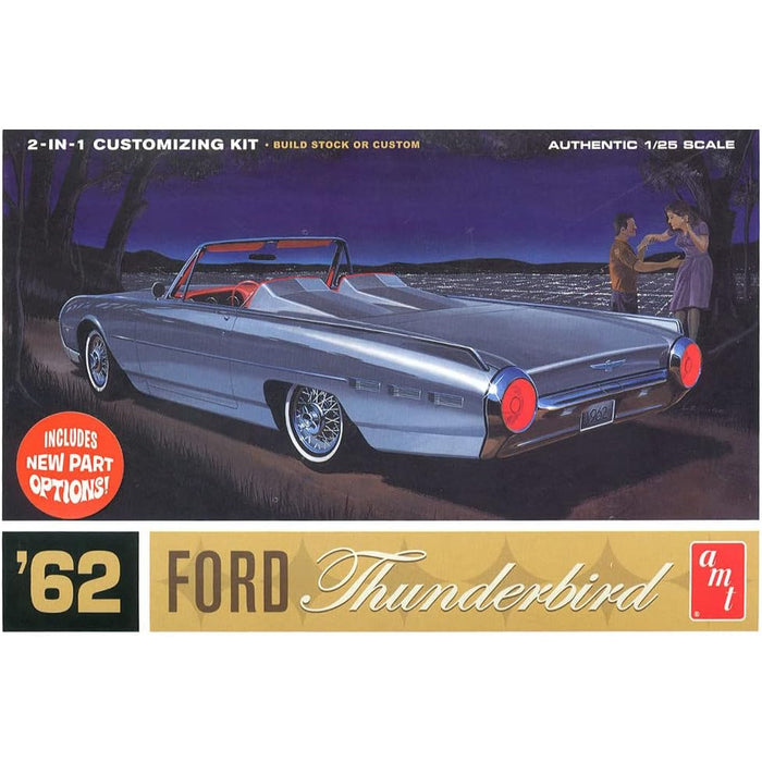 AMT682 1962 FORD THUNDERBIRD (1/25) New - Tistaminis