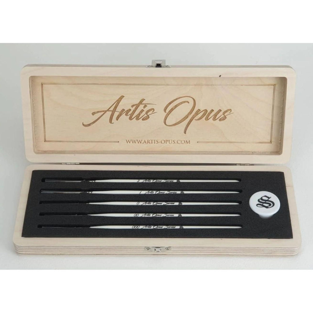 Artis Opus - Series S - Brush Set (5 Slot Deluxe) New - Tistaminis