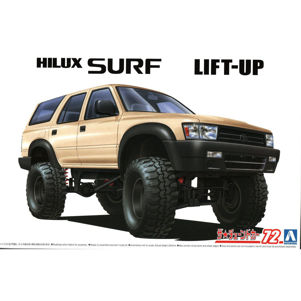 Aoshima 1/24 VZN 130G Hilux Surf Lift Up '91 (Toyota) New - Tistaminis