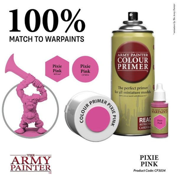 Army Painter: Colour Primer: Pixie Pink Spray