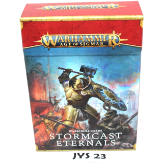 Warhammer Stormcast Eternals Warscroll Cards - JYS23 - Tistaminis
