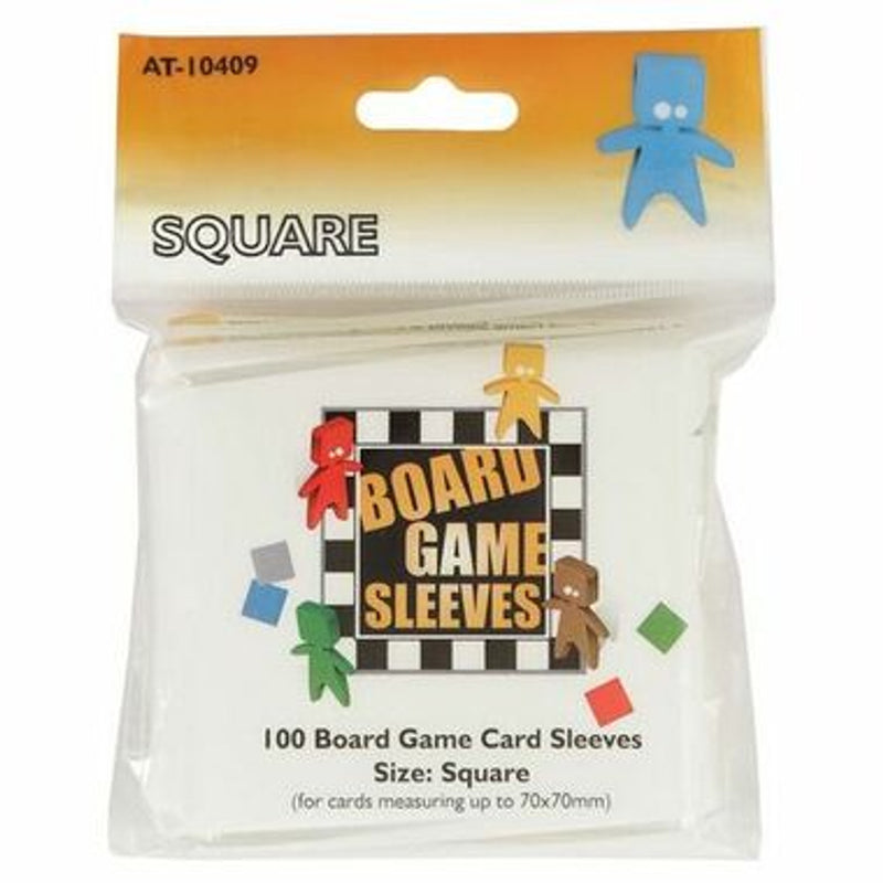 Board Game Sleeves Square 100CT - Tistaminis