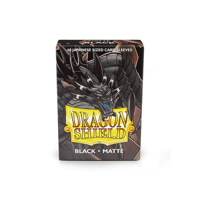 Sleeves: Dragon Shield Matte Japanese Black (60) New - Tistaminis