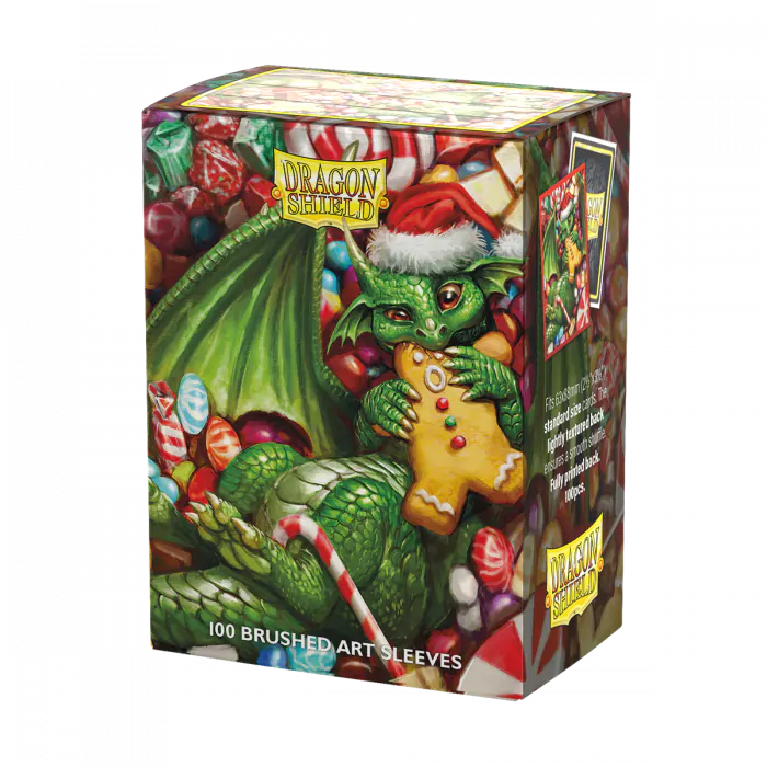 Sleeves: Dragon Shield: Limtied Edition: Brushed Art: Christmas 2024 (100) Nov 8 PreOrder