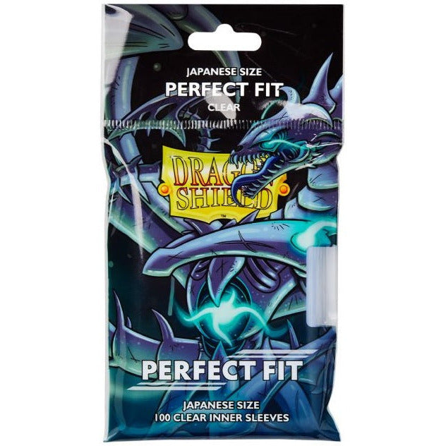 Sleeves: Dragon Shield Perfect Fit Toploaders Japanese Clear New - Tistaminis