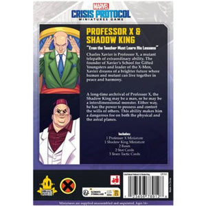 Marvel Crisis Protocol: Professor X & Shadow King Mar-01 Pre-Order - Tistaminis