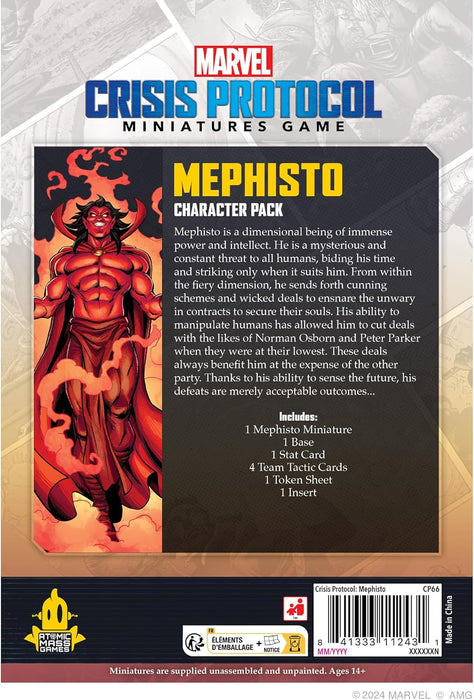 Marvel Crisis Protocol: Mephisto Character Pack