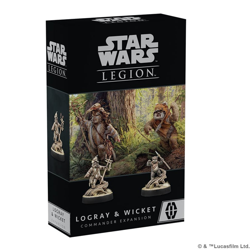 Star Wars Legion: Logray & Wicket Commander Expansion July 21 2023 Pre-Order - Tistaminis