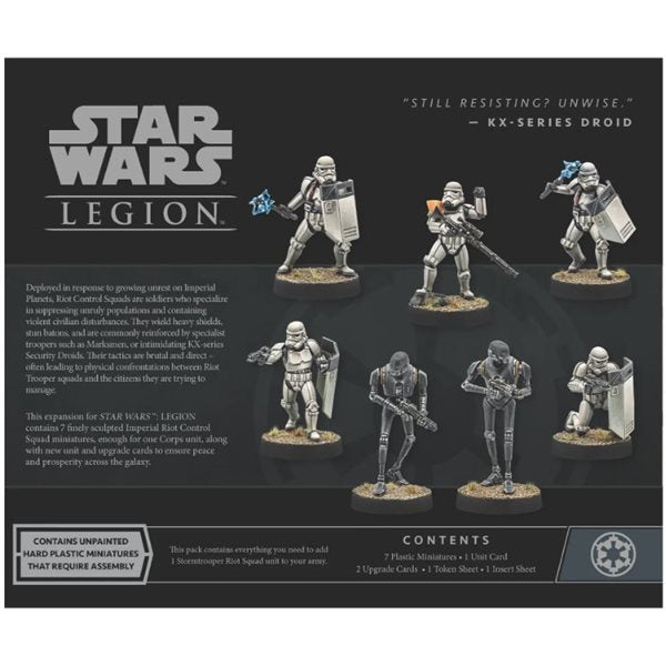 Star Wars Legion: Imperial Riot Control Squad