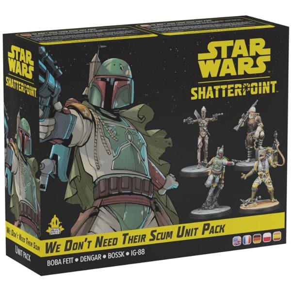 Star Wars Shatterpoint: We Don't Need Their Scum Unit Pack