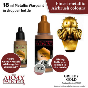 Army Painter Greedy Gold - Airbrush Paint New - Tistaminis